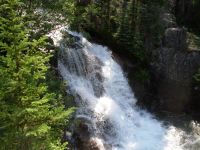 Waterfall near Gold Lake